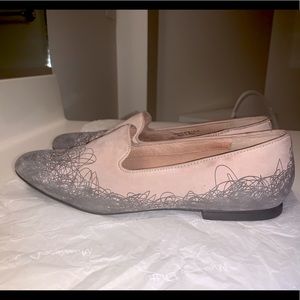 Worn Camper Ballet Flats